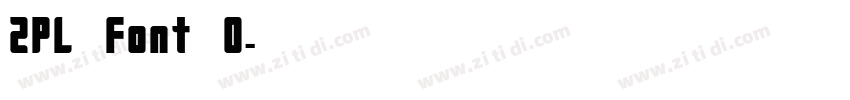 ZPL Font 0字体转换